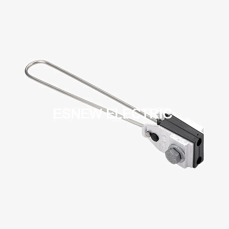 ES157 Hot-DIP Galvanized Stainless Steel Anchoring Clamp for Two Core Cable